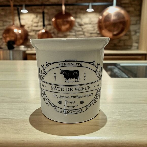 🖤 French Country Small Crock🖤EUC Displayed Only🖤 - Picture 1 of 4